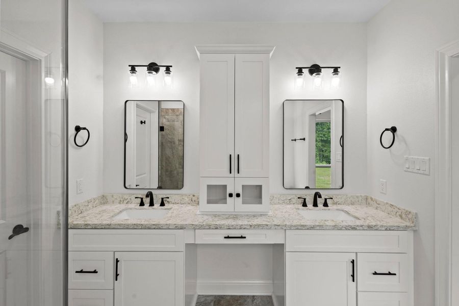 Furnished interior view inside a new home in , Orange (Image 5). Furnished interior view inside a new home in , Orange (Image 5).