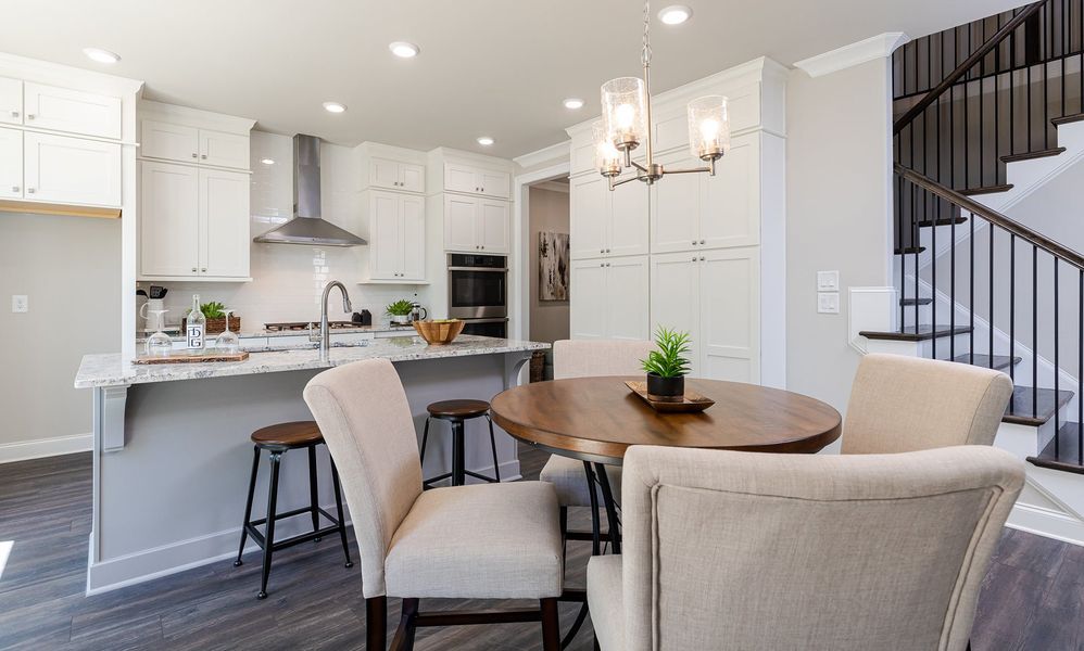 Mansfield Home Design Kitchen and Breakfast Room