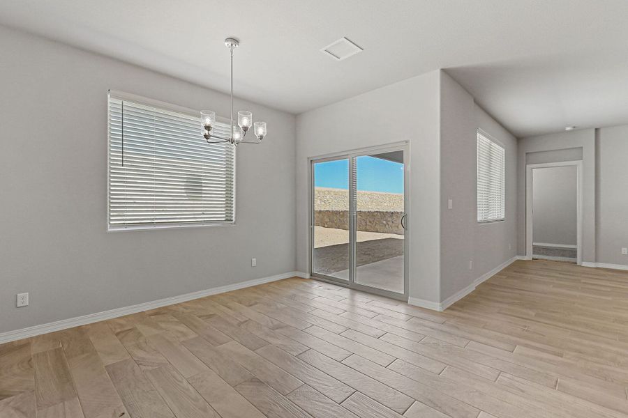 Spacious, unfurnished interior of a new home in Emerald Estates, Horizon City (Image 33). Spacious, unfurnished interior of a new home in Emerald Estates, Horizon City (Image 33).