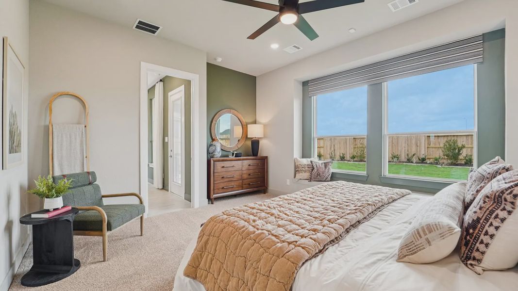 Representative furnished interior of a home built from the Laramie by Chesmar Homes in Wildrye 45', Waller (Image 17). Representative furnished interior of a home built from the Laramie by Chesmar Homes in Wildrye 45', Waller (Image 17).