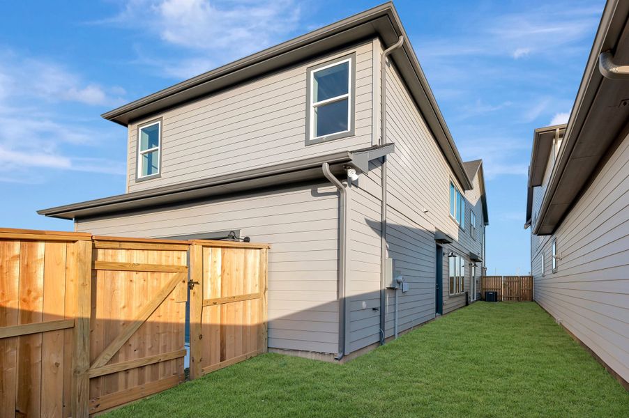 Exterior details and patio area of a home in Jubilee - Cottages Row Collection, Hockley (Image 4).