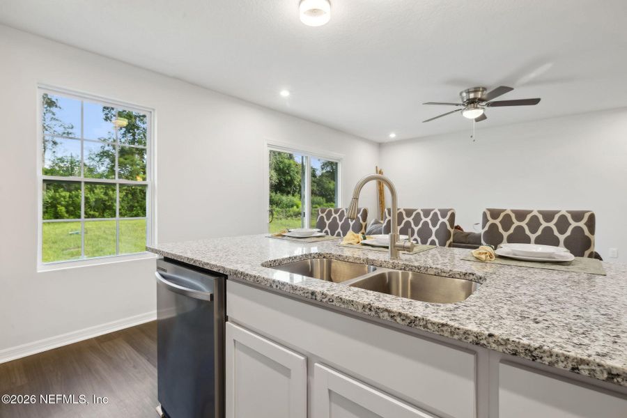 Furnished interior view inside a new home in , Jacksonville (Image 23).