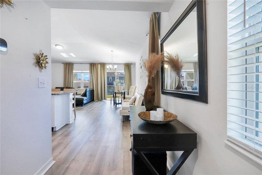 Furnished interior view inside a new home in , Davenport (Image 5).