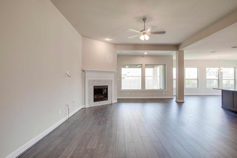 The Bruneau - Family Room The Bruneau - Family Room