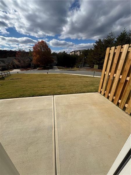 Exterior details and patio area of a home in , Dahlonega (Image 16).