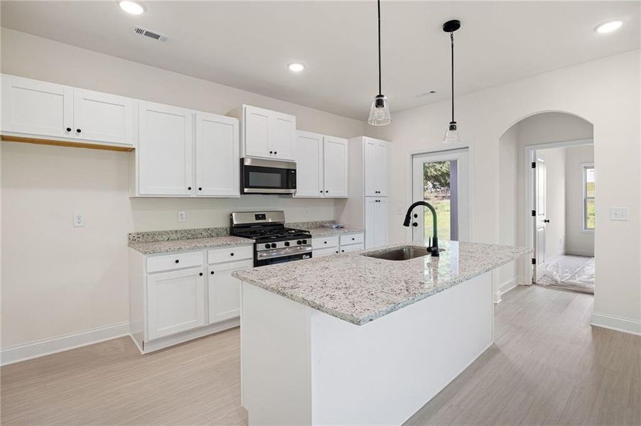 Furnished interior view inside a new home in , Carrollton (Image 12).