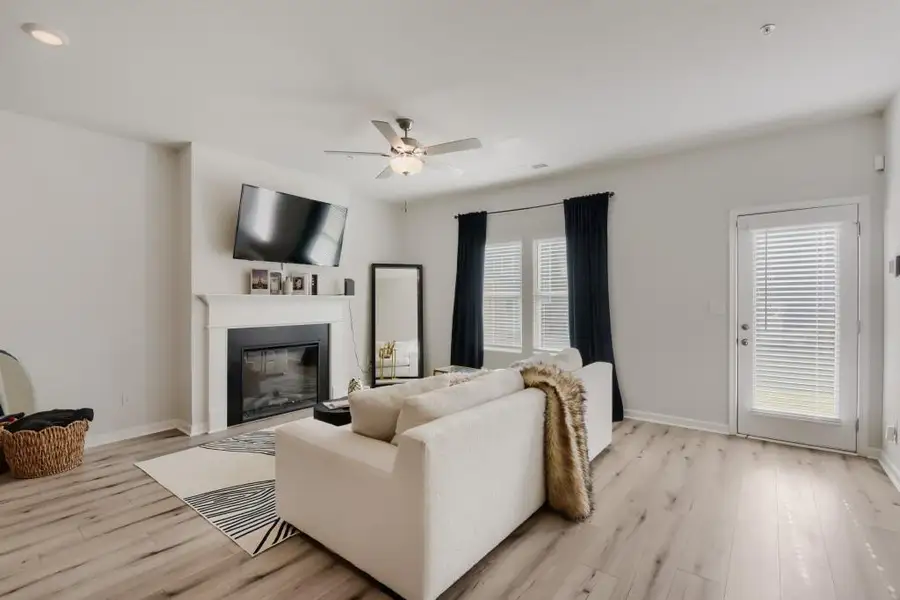Furnished interior view inside a new home in , Hampton (Image 7). Furnished interior view inside a new home in , Hampton (Image 7).