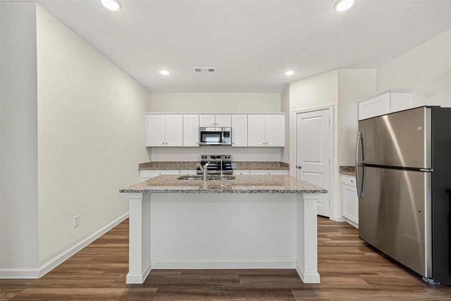 Furnished interior view inside a new home in Chapel Run, Montgomery (Image 5). Furnished interior view inside a new home in Chapel Run, Montgomery (Image 5).
