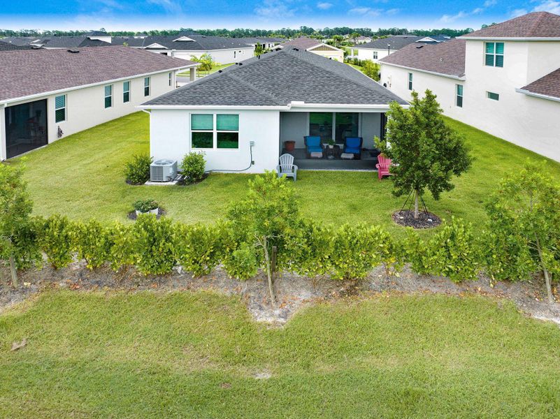 Front exterior of a new home in , Melbourne, FL, highlighting curb appeal (Image 18). Front exterior of a new home in , Melbourne, FL, highlighting curb appeal (Image 18).