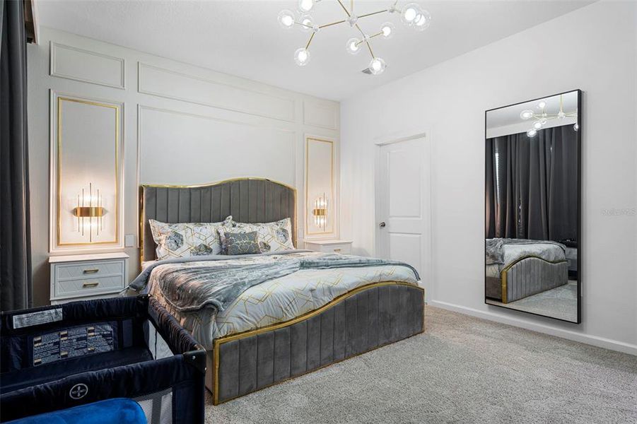 Furnished interior view inside a new home in , Kissimmee (Image 4).