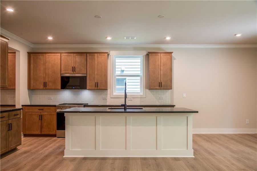 Furnished interior view inside a new home in Cambridge at Steels Bridge: Steels Bridge, Canton (Image 16).