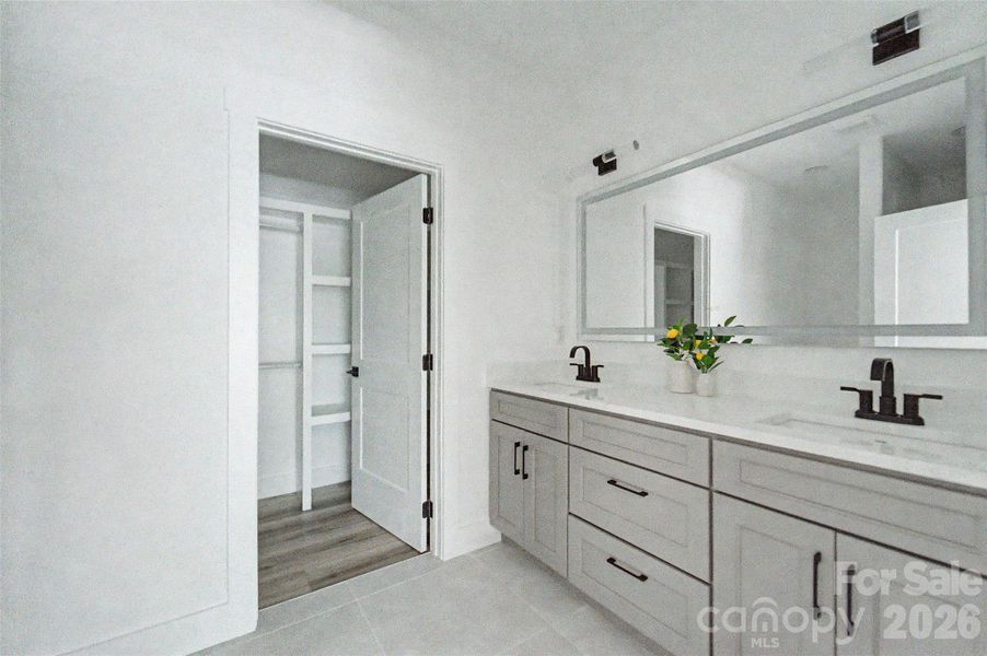 Furnished interior view inside a new home in , Franklin (Image 11).