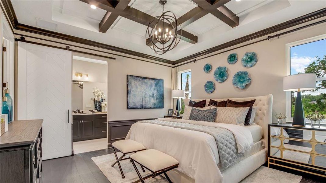 Furnished interior view inside a new home in Cresswind DeLand, Deland (Image 7).