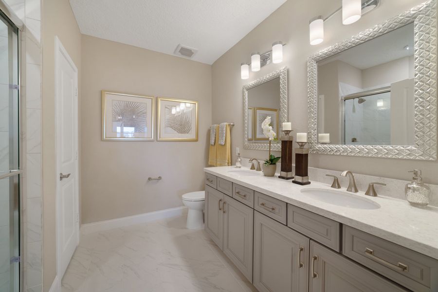 Furnished interior view inside a new home in Gatherings® of Lake Nona, Orlando (Image 14).