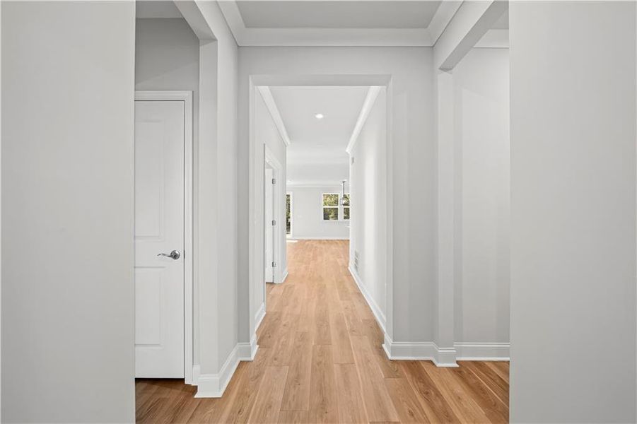 Spacious, unfurnished interior of a new home in Overland, Locust Grove (Image 34).