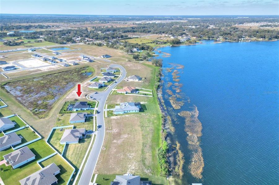 Bonus aerial shot of property.