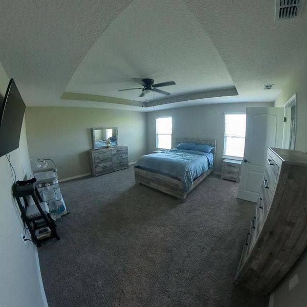 Upstairs Master Bedroom Angle 1