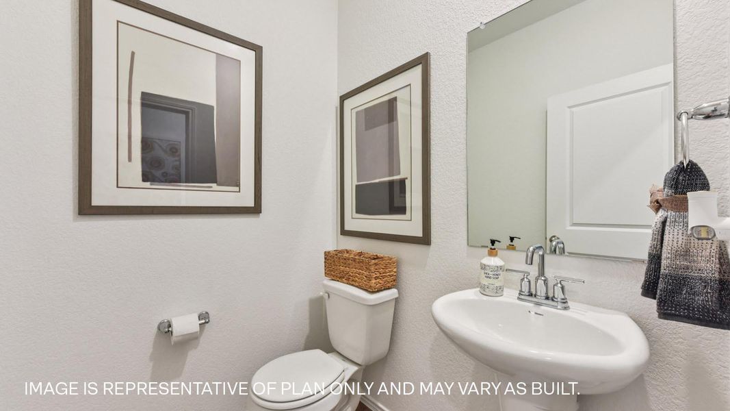 Furnished interior view inside a new home in Palomino, Manor (Image 21).