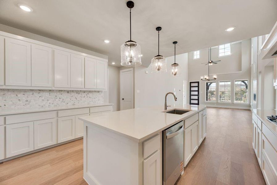Furnished interior view inside a new home in Walton Ridge, Corinth (Image 6).