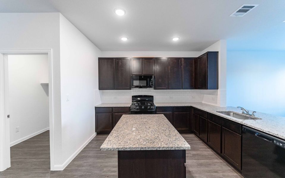 Furnished interior view inside a new home in Sunset Oaks, Maxwell (Image 4).