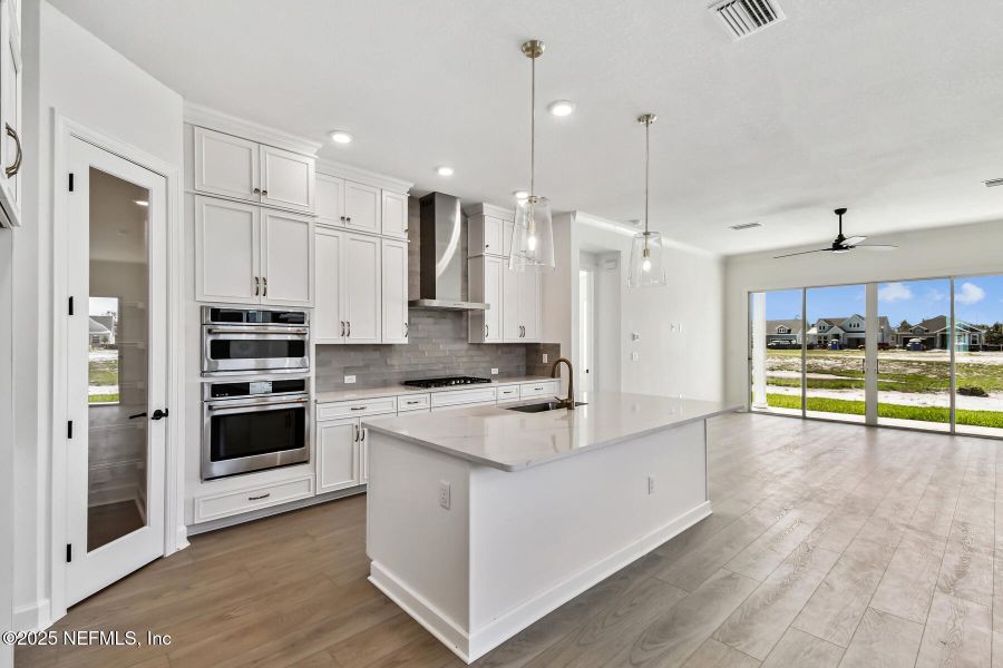 Furnished interior view inside a new home in Seven Pines 50' Front Entry, Jacksonville (Image 13).