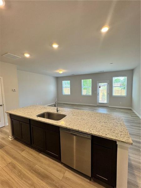 Furnished interior view inside a new home in , Canton (Image 7).