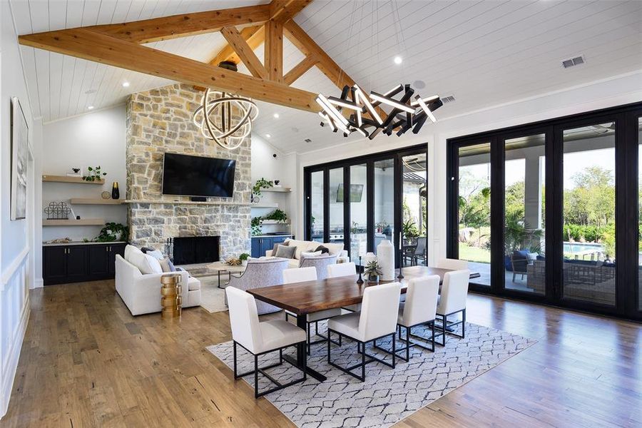 Furnished interior view inside a new home in , Royse City (Image 24).