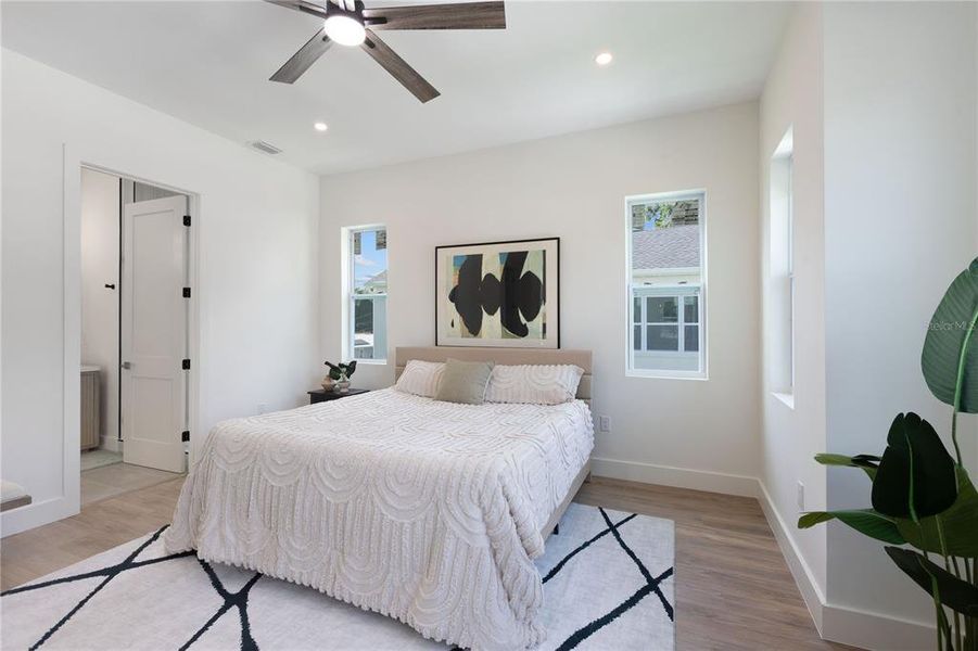 Furnished interior view inside a new home in , Tampa (Image 17). Furnished interior view inside a new home in , Tampa (Image 17).