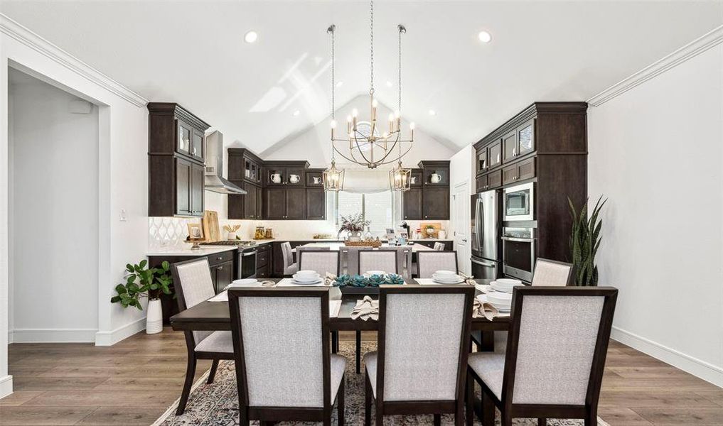 Furnished interior view inside a new home in Creekshaw, Royse City (Image 30).
