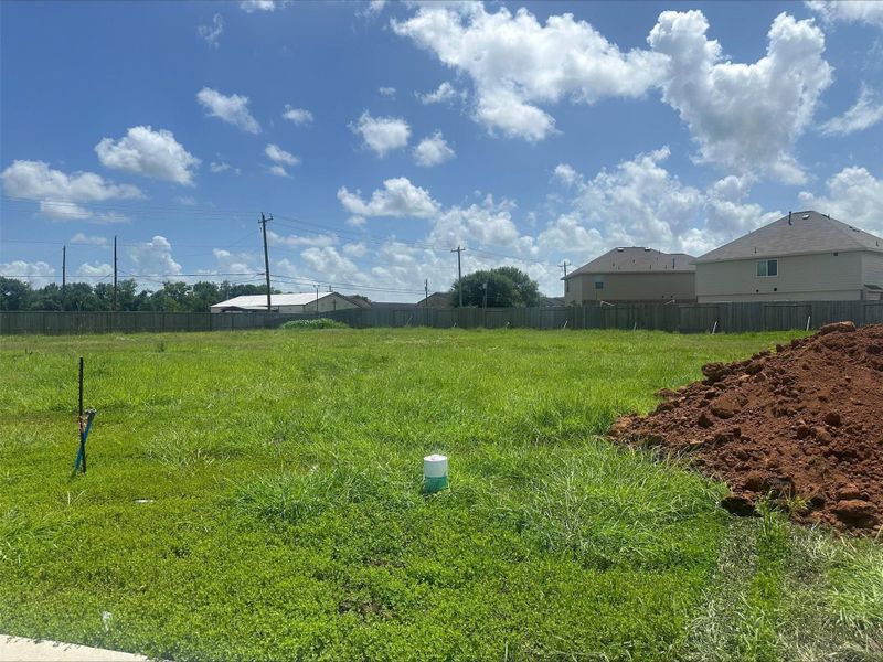 Exterior details and patio area of a home in Riverwood Ranch, Angleton (Image 2). Exterior details and patio area of a home in Riverwood Ranch, Angleton (Image 2).