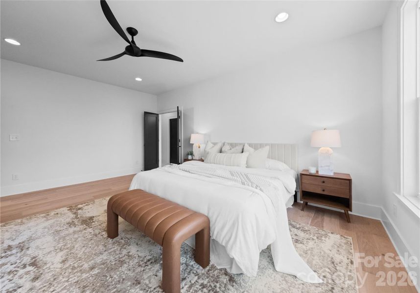 Furnished interior view inside a new home in , Charlotte (Image 31).