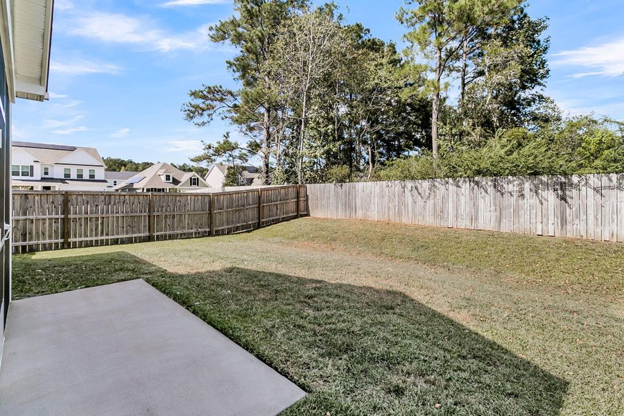 Exterior details and patio area of a home in Abbey Walk, Moncks Corner (Image 4).