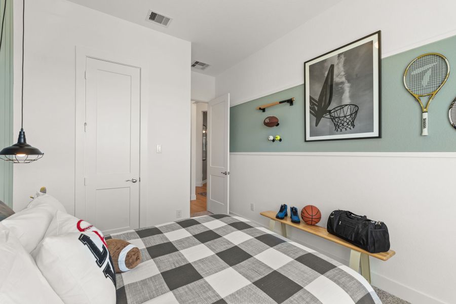 Furnished interior view inside a new home in Brookewater, Rosenberg (Image 15).