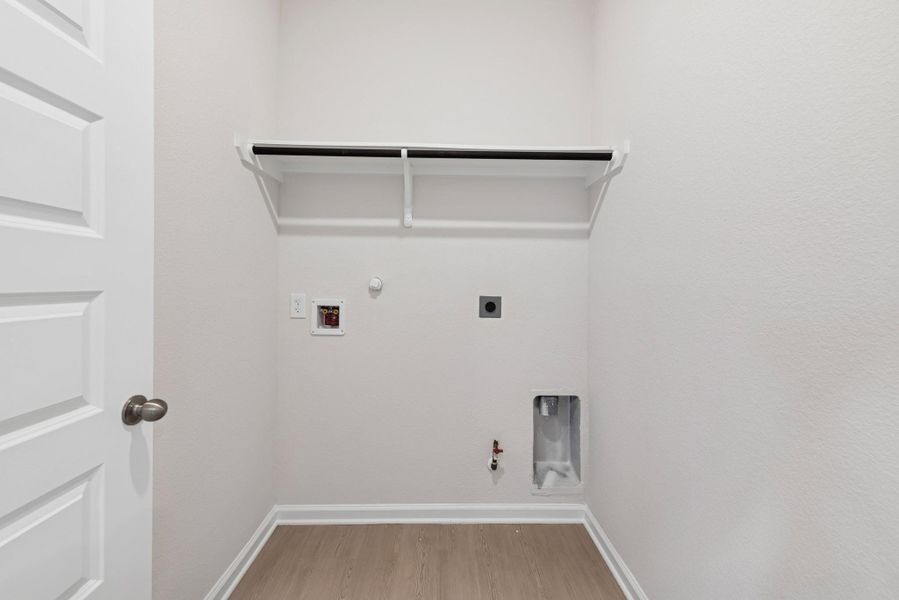 The Cardinal II- Utility Room. Photos of home shown are for illustration only; actual features, colors, and upgrades may vary. The Cardinal II- Utility Room. Photos of home shown are for illustration only; actual features, colors, and upgrades may vary.