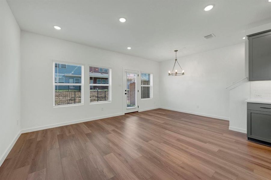 Spacious, unfurnished interior of a new home in Providence Commons, Providence Village (Image 15).