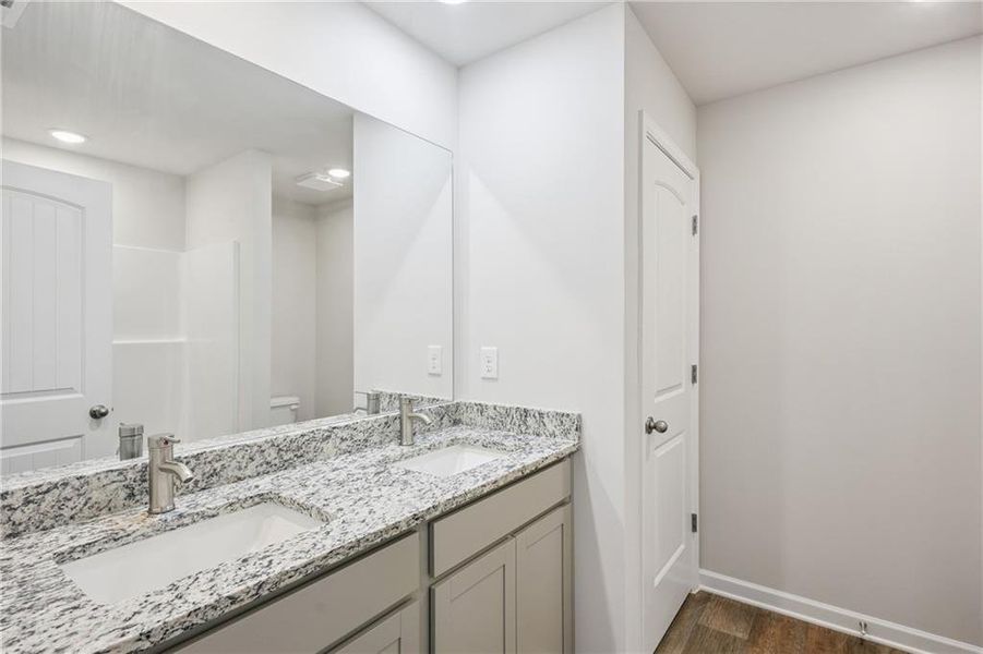 Furnished interior view inside a new home in River Walk Farm, Covington (Image 3).
