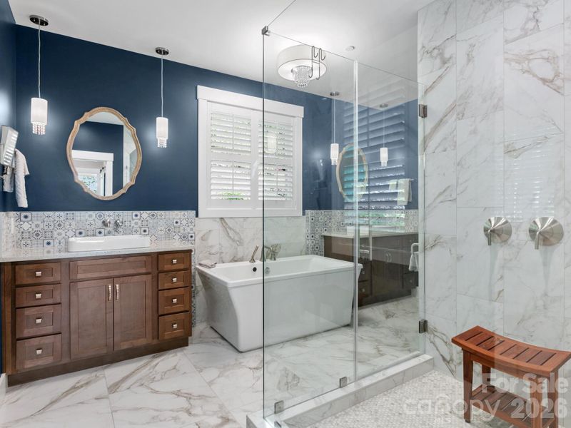 Furnished interior view inside a new home in , Hendersonville (Image 12).