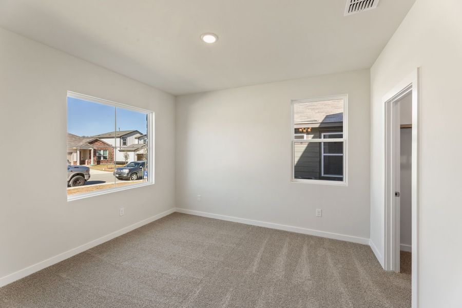 Representative unfurnished interior of a home built from the Poinseta by Hakes Brothers in Hickory Ridge, Elmendorf (Image 37). Representative unfurnished interior of a home built from the Poinseta by Hakes Brothers in Hickory Ridge, Elmendorf (Image 37).