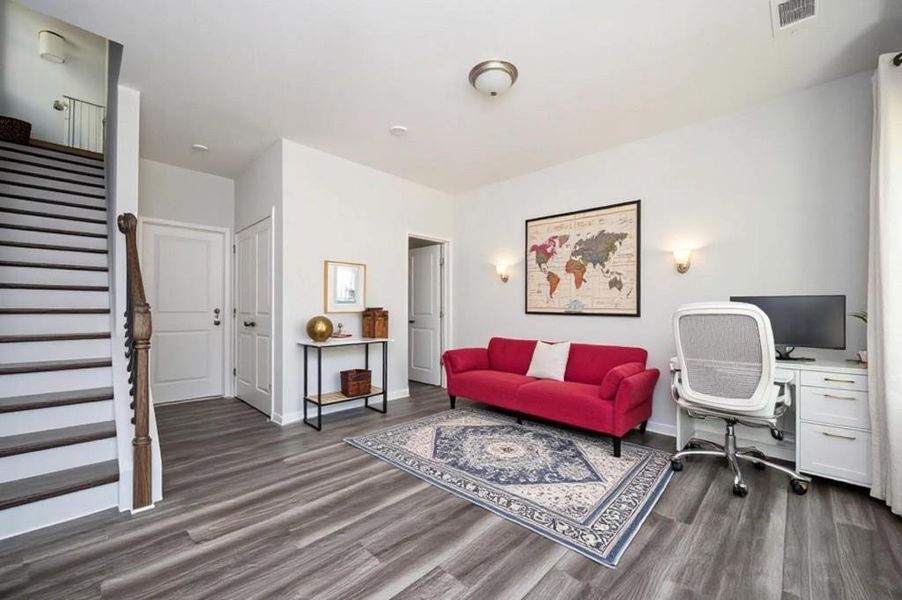 Furnished interior view inside a new home in , Atlanta (Image 16).