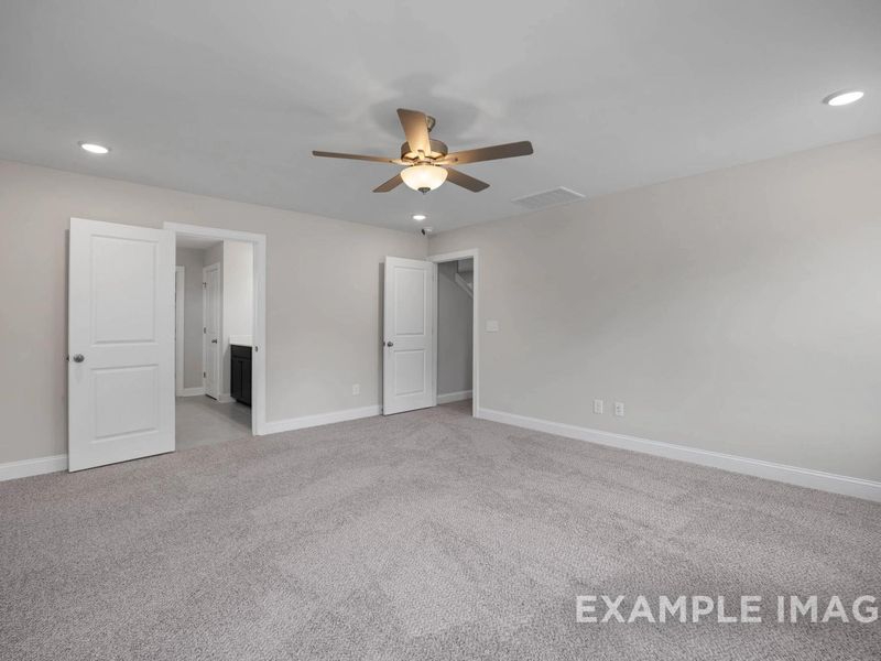 Representative unfurnished interior of a home built from the The Hickory II A by Davidson Homes LLC in Wellers Knoll, Lillington (Image 14).