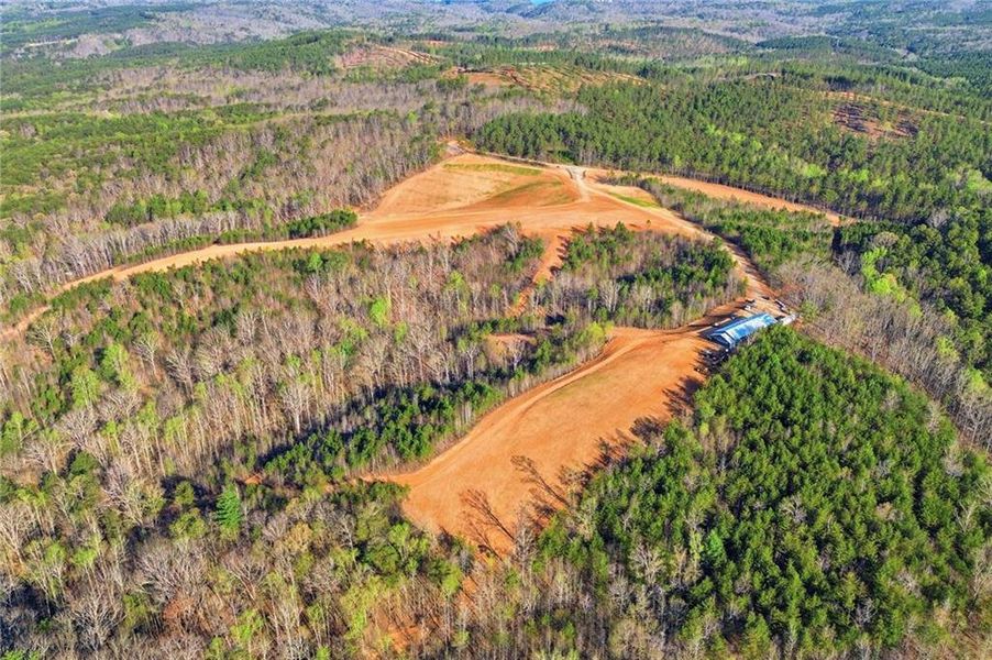 Site preparation for new homesites in , Ellijay (Image 16).