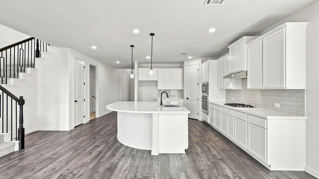 Furnished interior view inside a new home in Taylor Estates, Corinth (Image 30).