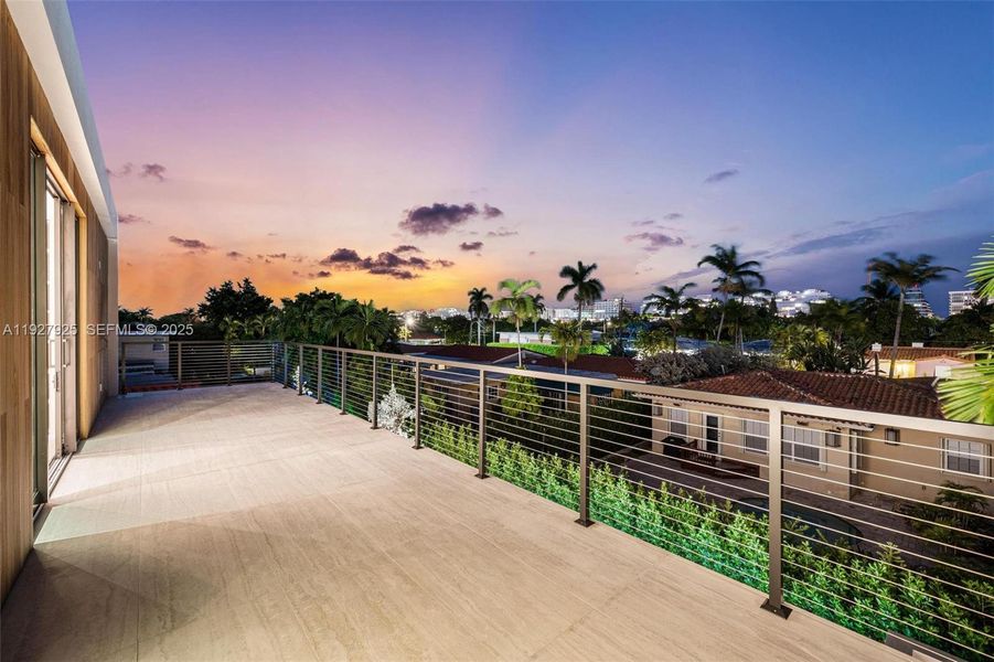 Exterior details and patio area of a home in , Surfside (Image 4). Exterior details and patio area of a home in , Surfside (Image 4).