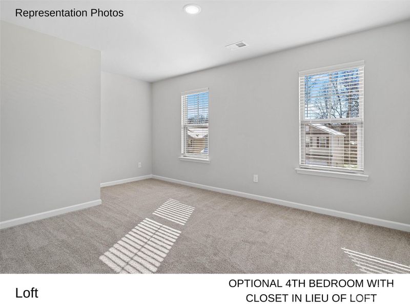 Spacious, unfurnished interior of a new home in McGee Place, Charlotte (Image 14).
