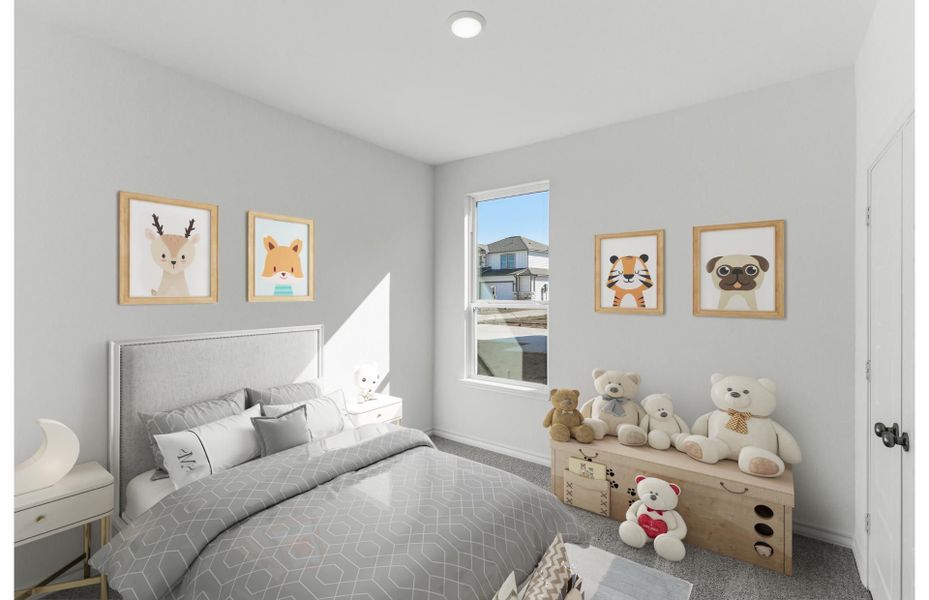 Representative furnished interior of a home built from the Chatfield by Centex in Dove Song, Marion (Image 7).