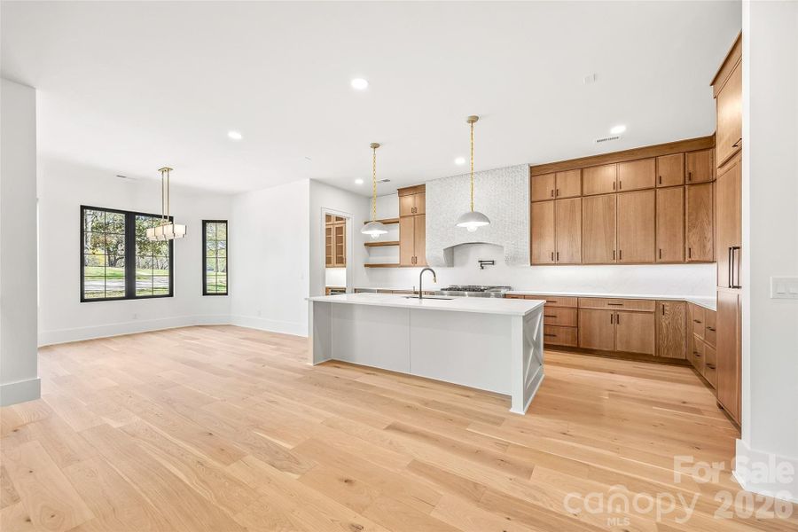 Furnished interior view inside a new home in , Charlotte (Image 5). Furnished interior view inside a new home in , Charlotte (Image 5).
