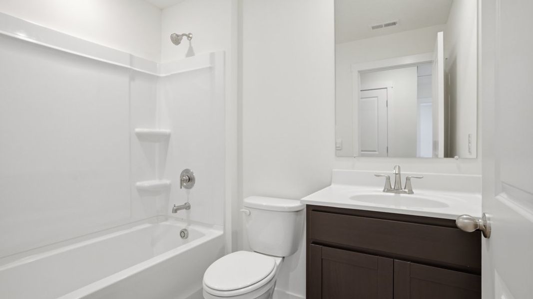 Representative furnished interior of a home built from the Glendale-Basement by D.R. Horton in Belhaven, Knoxville (Image 13).