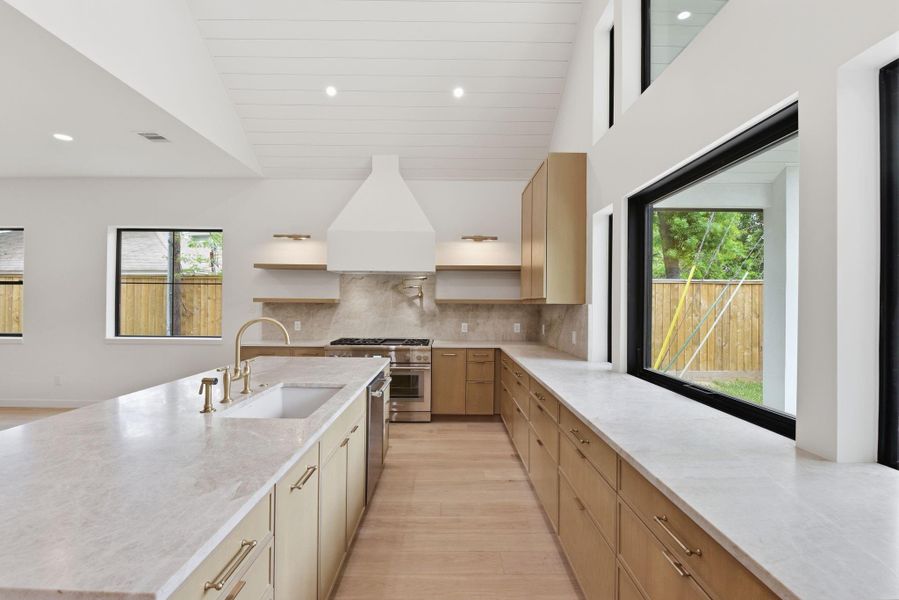 Furnished interior view inside a new home in , Houston (Image 29).