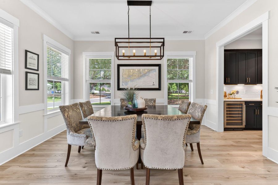 Furnished interior view inside a new home in Fiddler Cove, Mount Pleasant (Image 13).