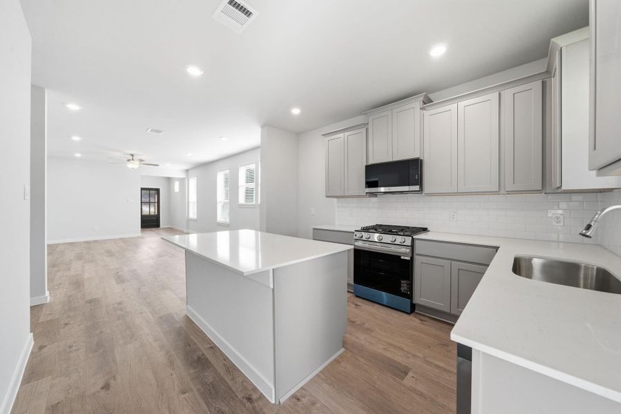 Furnished interior view inside a new home in Audubon, Magnolia (Image 14).